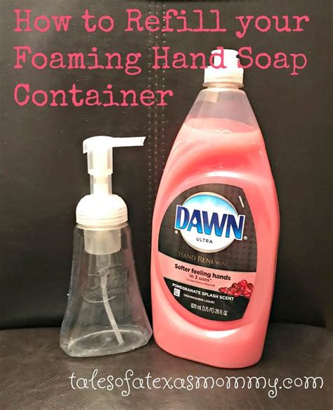 Witch hand soap container for bath and body